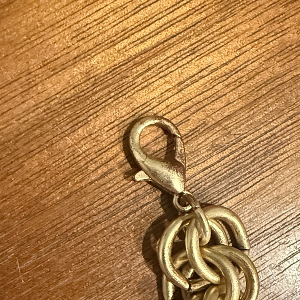Gold and Black Charm Necklace - Picture 6 of 6